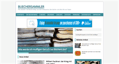 Desktop Screenshot of buechersammler.de